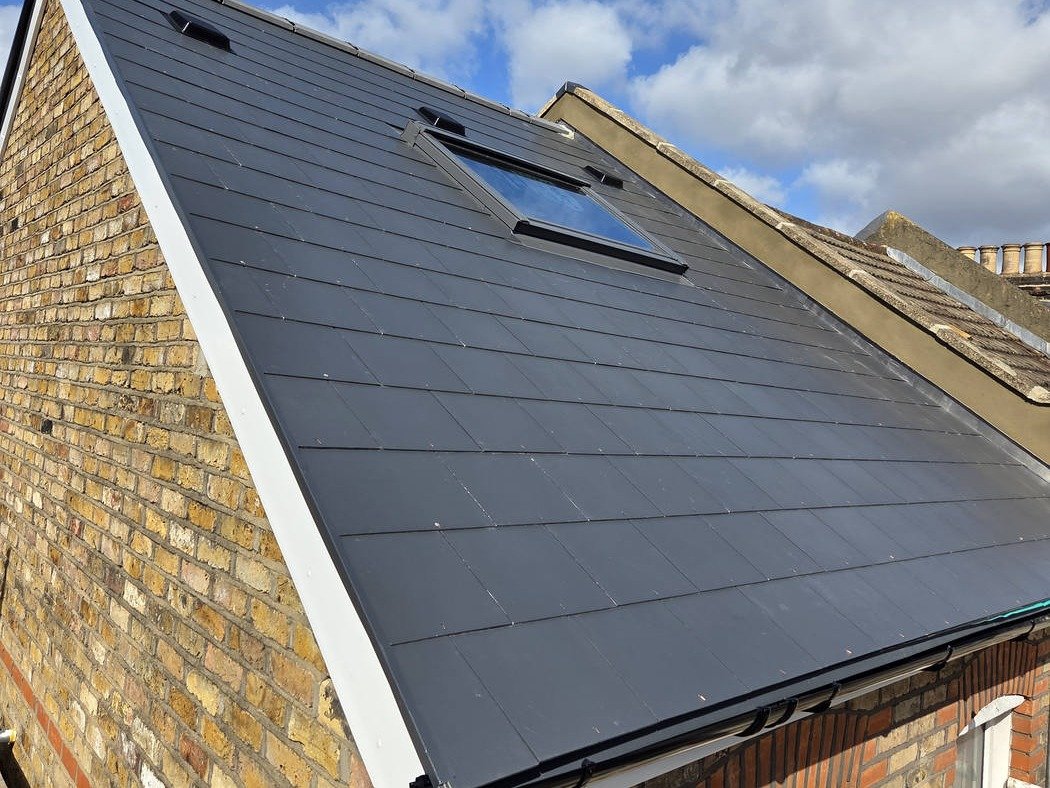 Roof after repair
